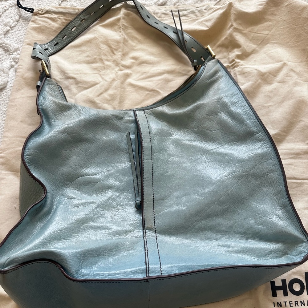 Rare blue Hobo International bag
